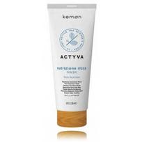 Kemon Actyva Rich Nutrition kaukė sausiems plaukams - 200 ml.