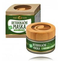 Purity Vision Bio detoksikacinė kaukė su matcha ir spirulina - 40 ml.