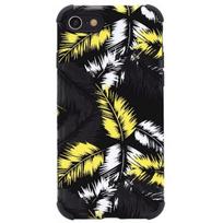Fusion Accessories "Leaves Silicone Case Galaxy A72 / A72 5G" Black - Yellow