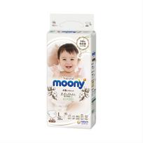  MOONY NATURAL, sauskelnės, L, 9-14 kg, 34 vnt.