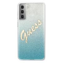 Guess "GUHCS21MPCUGLSBL PC/ TPU Vintage Cover Galaxy S21 Plus" Light Blue