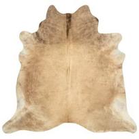 Kilimas VLX Real Cow Hide 284345, smėlio, 170 cm x 150 cm