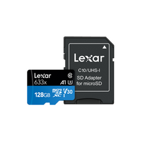 Pirkti Lexar Micro SDXC 128GB Class 10 V30 U3 UHS-I LSDMI128BB633A - Photo 3