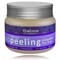Saloos Levandule-Tea Tree organinis kūno šveitiklis - 140 ml.