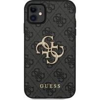 Guess "GUHCN614GMGGR PU 4G Metal Logo Case iPhone 11" Grey