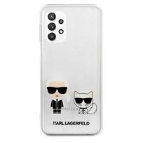 galaxy a32 deklas - Karl Lagerfeld "KLHCA32CKTR PC/ TPU Karl & Choupette Case Galaxy A32 5G" Transparent - 1 nuotrauka