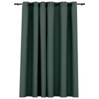 Naktinės užuolaidos VLX Linen-Look 321187, žalia, 2900 mm x 2450 mm