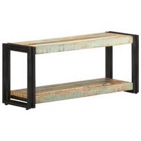 TV staliukas VLX Solid Reclaimed Wood, rudas, 900 mm x 300 mm x 400 mm
