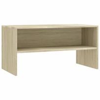 TV staliukas VLX Chipboard 800057, ąžuolo, 800 mm x 400 mm x 400 mm