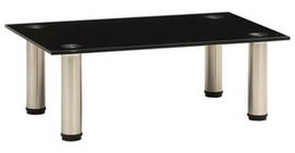 TV staliukas VLX TV Stand, juodas, 400 mm x 350 mm x 170 mm