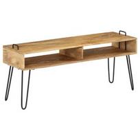 TV staliukas VLX 246021, medžio, 1100 mm x 350 mm x 450 mm