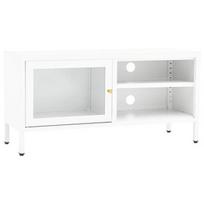 TV staliukas VLX, baltas, 900 mm x 300 mm x 440 mm