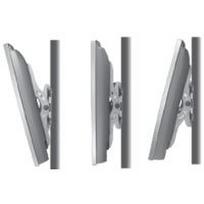 tv 85 televizorius - NEWSTAR FLAT SCREEN WALL MOUNT (TILTABLE) 37-85" SILVER - 1 nuotrauka