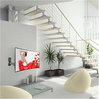 43 tv - Laikiklis Barkan Flat/ Curved TV Wall Mount 3420 Wall Mount, Full motion, 29-56 ", Maximum weight (c - 2 nuotrauka