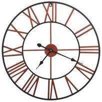 Sieninis kvarcinis laikrodis VLX Metal 283864, juoda/raudona, 580 mm