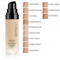 Artdeco Perfect Teint Foundation makiažo pagrindas 20 ml. - 04 Pure Porcelain