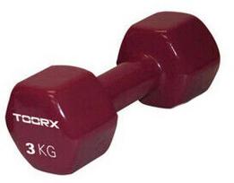 Toorx Vinyl Dumbbell, 3 kg