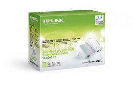 tp link av600 wi fi powerline - TP-Link TL-WPA4220 Powerline Extender Twin Pack - 6 nuotrauka