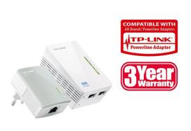 tp link av600 wi fi powerline - TP-Link TL-WPA4220 Powerline Extender Twin Pack - 22 nuotrauka