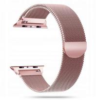 ultra watch 3 - Išmaniojo laikrodžio apyrankė Tech-Protect MilaneseBand Apple Watch 2/3/4/5/6/SE 42/44mm, rose gold - 1 nuotrauka