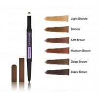 Maybelline Express Brow Satin Duo 2in1 antakių pieštukas ir antakių pudra 0,71 g. - Black Brown