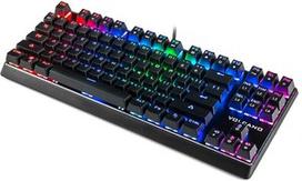 modecom volcano - Modecom Volcano Lanparty RGB Gateron Yellow EN, juoda - 1 nuotrauka