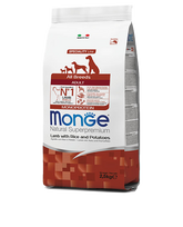 Monge All Breeds Adult sausas maistas šunims su ėriena 2,5 kg