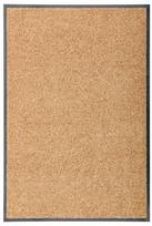 Durų kilimėlis VLX Washable 323464, kreminės spalvos, 900 mm x 600 mm x 9 mm