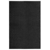 Durų kilimėlis VLX Washable 323414, juodas, 1800 mm x 1200 mm x 9 mm