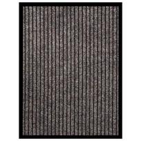 Durų kilimėlis VLX Striped 331601, pilkas, 600 mm x 400 mm