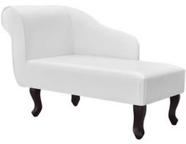 Sofa VLX Chaise Longue, balta, kairinė, 104 x 51 x 69.5 cm