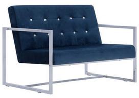 Sofa VLX Sofa, mėlyna, 78 x 114 x 81 cm