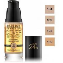 Eveline Cover Sensation SPF10 makiažo pagrindas - 105 Rose Beige