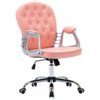 Biuro kėdė VLX Swivel 289361, rožinė