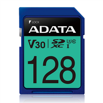 128 gb sdxc - ADATA  SDXC, 128GB, UHS Speed ​​Class 3, Speed ​​Class 10, blue - 2 nuotrauka