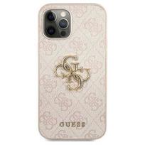 Guess "GUHCP12L4GMGPI PU 4G Metal Logo Case iPhone 12 Pro Max" Pink