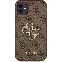 Guess "GUHCN614GMGBR PU 4G Metal Logo Case iPhone 11" Brown