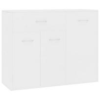 Spinta VLX Sideboard Chipboard 800675, balta, 30 cm x 88 cm x 70 cm