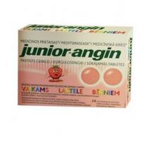 Pastilės JUNIOR ANGIN, 24pastilės