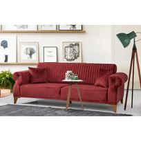 Pirkti Kalune Design 3 vietų sofa Lenga - Claret Raudona - Photo 1