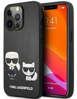 Karl Lagerfeld Choupette iPhone 13 Pro, apple iphone 13 pro, juoda