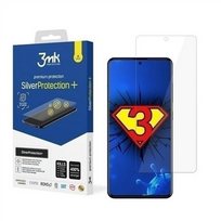 samsung a51 apsauginis stiklas - 3MK Silver Protect  Samsung, Galaxy A51, Antimicrobial Film, Clear, Wet-mounted - 1 nuotrauka