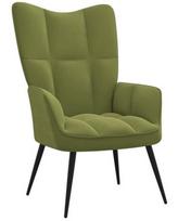 Pirkti Fotelis VLX Relaxing Chair, šviesiai žalia, 70 cm x 61 cm x 95.5 cm - Photo 1