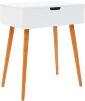 VLX With Mirror 245751, rudas/baltas, 60x40x75 cm, su veidrodžiu