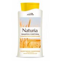 Šampūnas ir kondicionierius visų tipų plaukams su kviečių baltymais JOANNA NATURIA, 500 ml