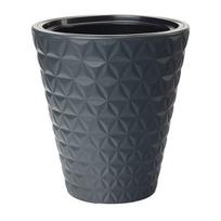 Plastikinis vazonas Diamond, Ø30 cm