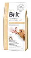 Brit gf veterinary diets dog Hepatic 12kg