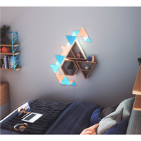led nanoleaf - Nanoleaf Shapes Triangles Starter Kit (15 panels) - 6 nuotrauka