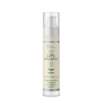 Kremas AVA ECO ALOE ORGANIC naktinis ,senėjimą stabdantis, 50ml
