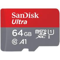 4gb micro sd - Sandisk Micro SDXC 64GB Class 10 UHS-I  - 1 nuotrauka